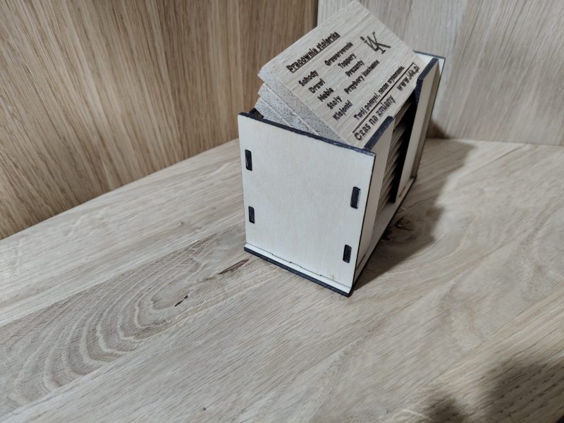 Wizytówka, wizytownik, reklama, grawer