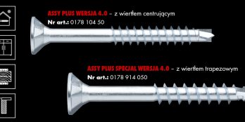 Wkręty 4 x 50 ASSY WURTH