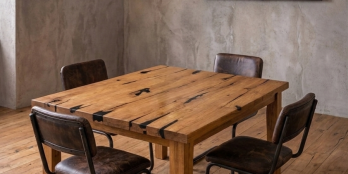 stół klasyczny dębowy Loft